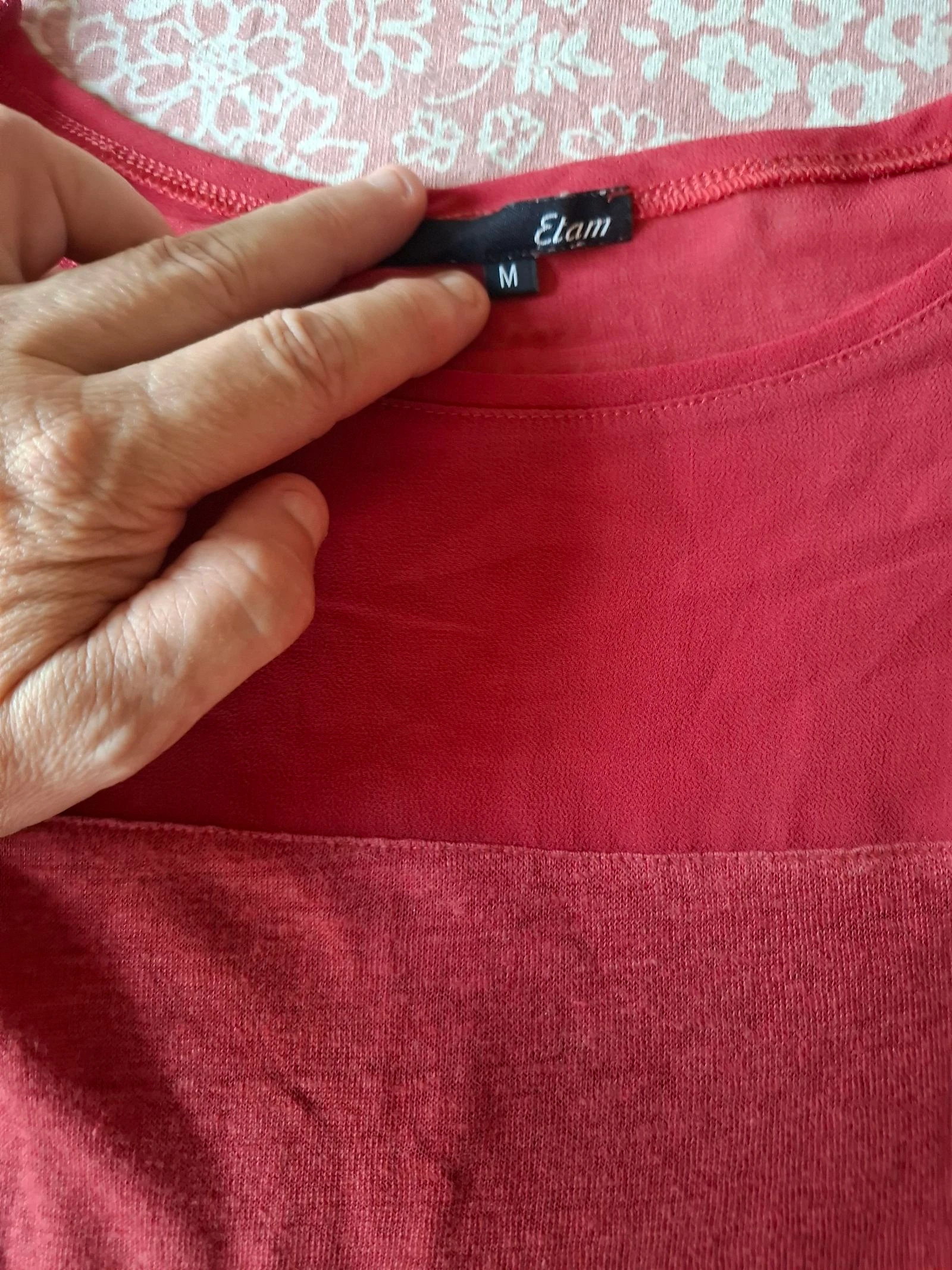 T-shirt, snel verzorgd schoon pakket gestreken – photo 3